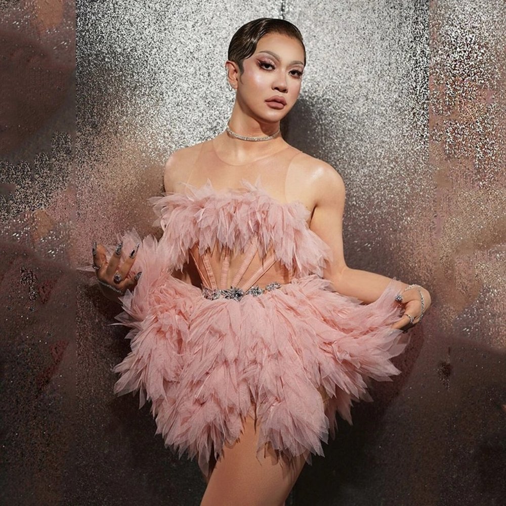 Pink costume (Skirt + Top)